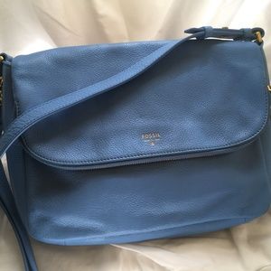 Fossil Crossbody Bag Blue